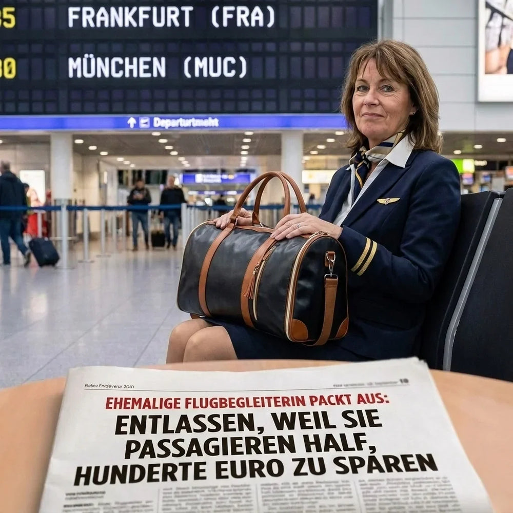 GEFEUERT, WEIL SIE PASSAGIEREN HALF, HUNDERTE AN GEBÜHREN ZURÜCKZUHOLEN